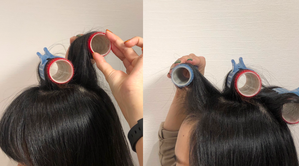 つむじ割れも解消！？マジックカーラーの使い方 えがお美容室｜シニア世代のためのヘアサロン